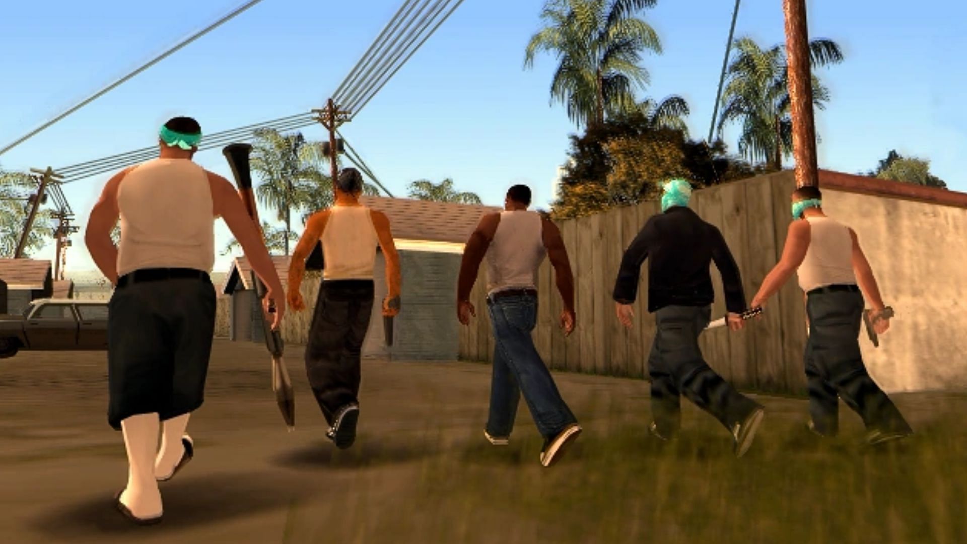 San Andreas NPCs do more than fill the void (Image via Rockstar Games)